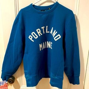 LL Bean Todd Snyder embroidered sweatshirt